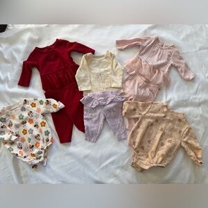 Baby Girl Bundle Carter’s and Old Navy x Disney Floral size 3 months (8 pieces)